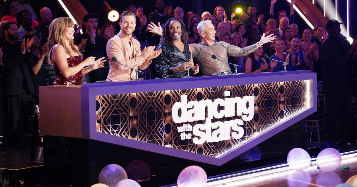(L-R) Carrie Ann Inaba, Derek Hough, Billy Porter, and Bruno Tonioli on 'DWTS' 2024. (Cover Image Source: X| @officialdwts)