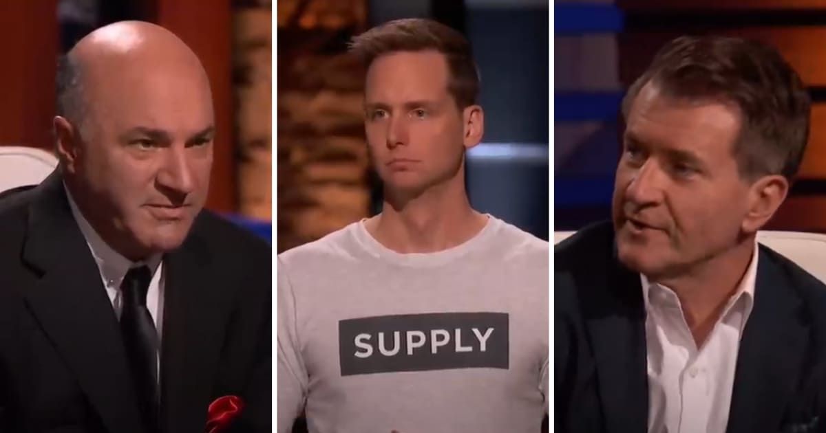 Screenshot of Kevin O'Leary, contestant Patrick Coddou, and Robert Herjavec during 'Shark Tank' episode (Cover Image Source: YouTube | Shark Tank)