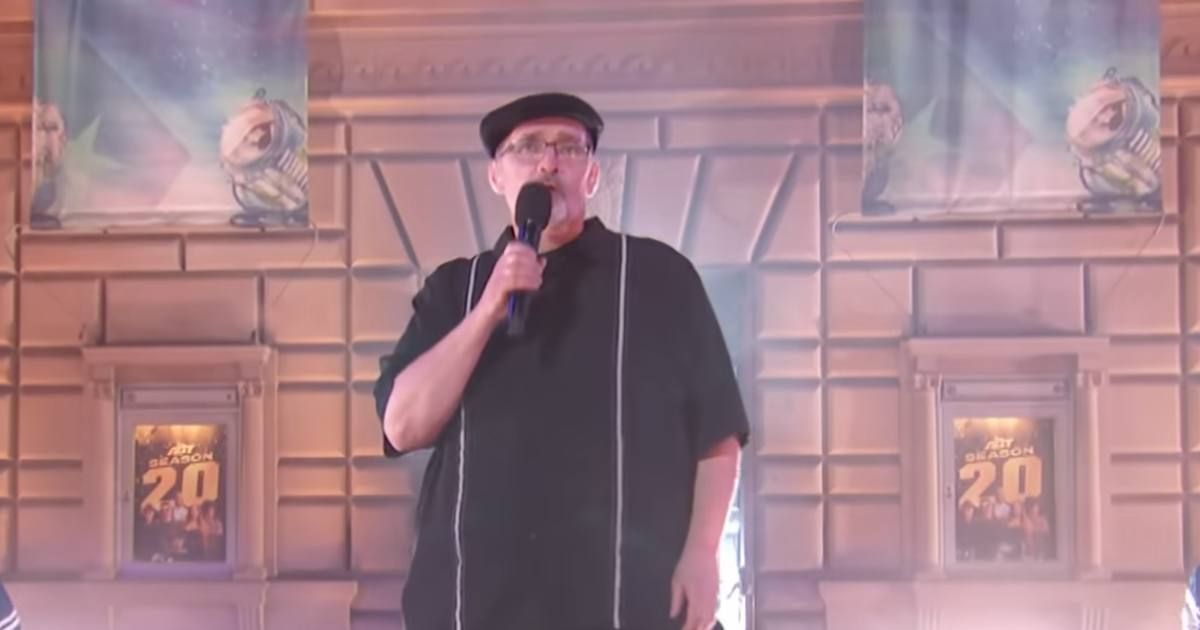 Screenshot of Richard Goodall from 'AGT's 20th birthday party (Image Source: YouTube | America's Got Talent)