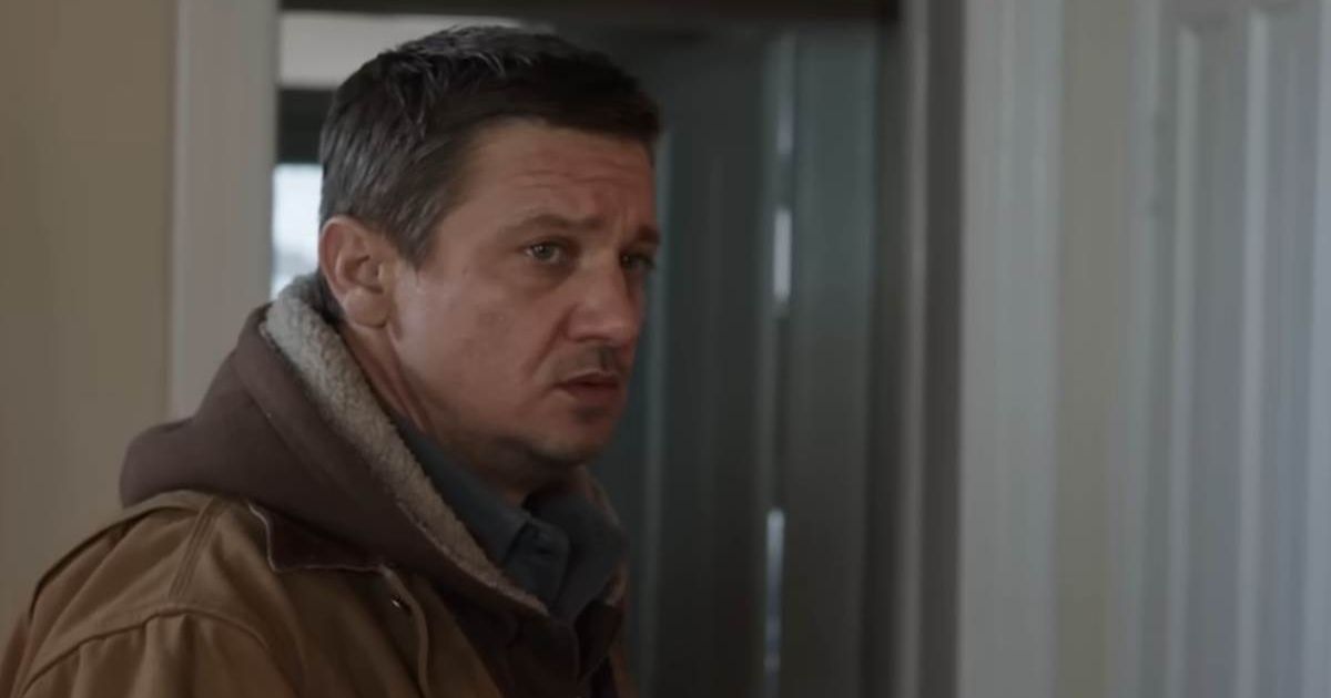 Screenshot of Jeremy Renner as Cory Lambert in the 2017 film 'Wind River' (Image Source: YouTube | Rotten Tomatoes Trailers)