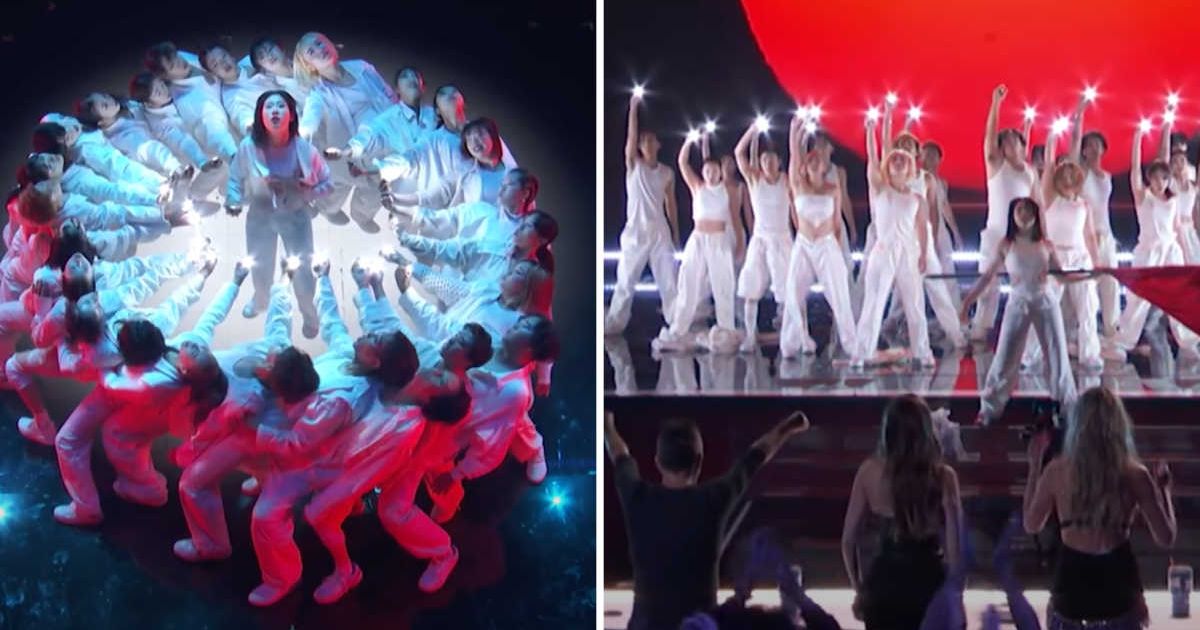 (L) Simon Cowell and (R) Chibi Unity in screenshots from 'America's Got Talent' (Cover Image Source: YouTube | Got Talent Global)