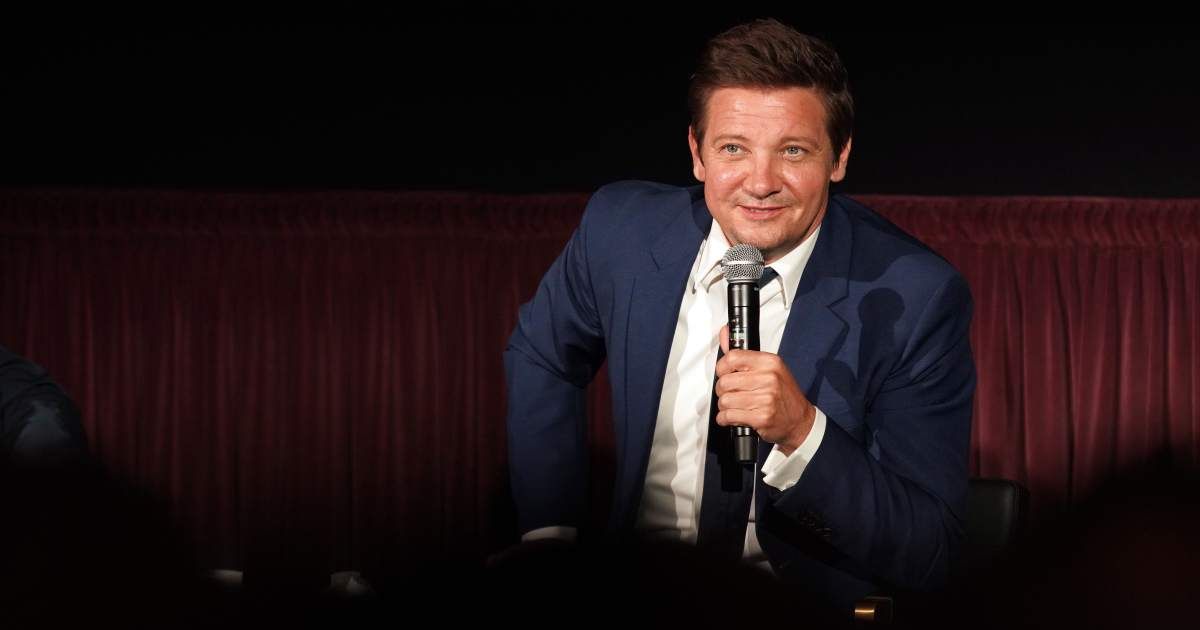 Jeremy Renner at the world premiere event for 'Rennervations' at Westwood Regency Village Theater on April 11, 2023 in Los Angeles, California. (Cover Image Source: Getty Images | Photo by Anna Webber