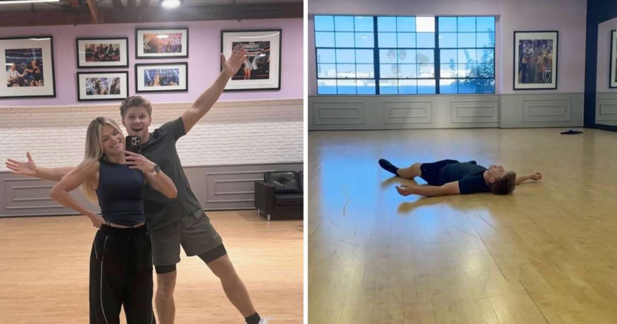 Picture of Robert Irwin and his 'DWTS' partner, which saw the latter lie down on the ground and hyperventilate (Cover Image Source: Instagram | @robertirwinphotography)