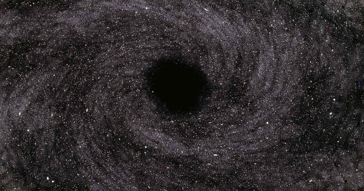 Black hole, digital illustration. (Representative Cover Image Source: Getty Images | Photo by Aaron Horowitz)