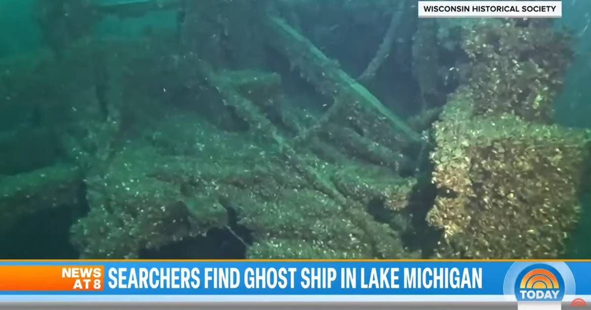Ghost ship found in Lake Michigan. (Cover Image Source: YouTube | TODAY)