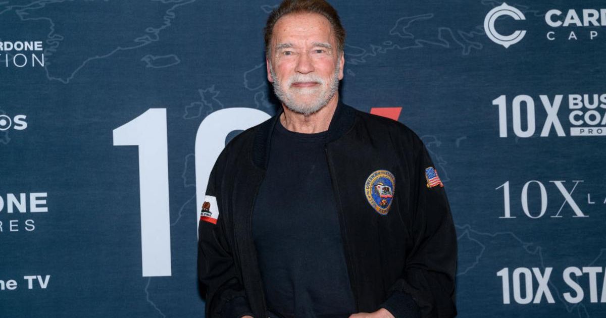 Arnold Schwarzenegger backstage during the 10X Growth Conference 2024 at The Diplomat Beach Resort on April 04, 2024 in Hollywood, Florida. (Cover Image Source: Getty Images | Photo by Ivan Apfel)