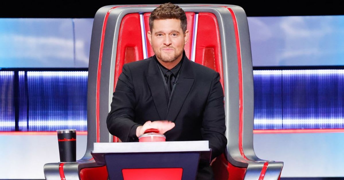 A still of Michael Bublé from 'The Voice' (Cover Image Source: Instagram | @michaelbuble)