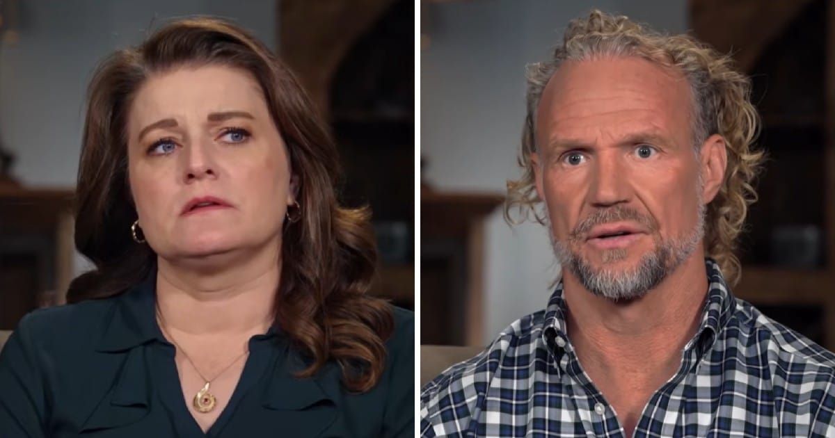 Screenshots of  Robyn (L) and Kody Brown (R) taken from 'Sister Wives' sneak peek clip (Cover Image Source: TLC | Sister Wives)