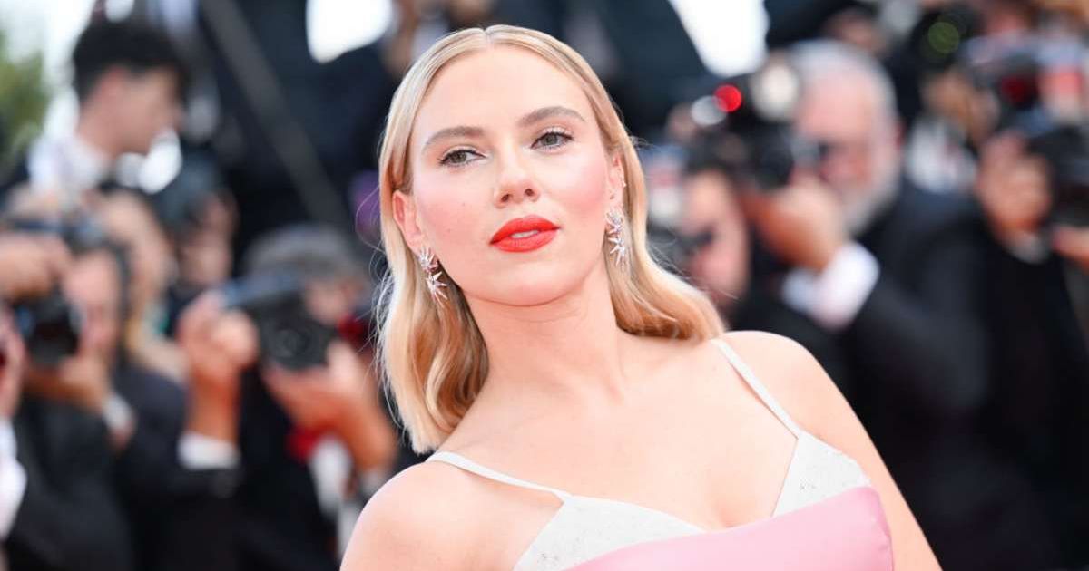 Scarlett Johansson at the 'Asteroid City'  premiere at the 76th annual Cannes Film Festival on May 23, 2023, in France. (Image Source: Getty Images | Photo by Stephane Cardinale - Corbis)