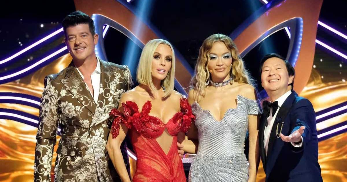 A still of Robin Thicke, Jenny McCarthy, Rita Ora, and Ken Jeong, from the finale of 'The Masked Singer' Season 13 (Cover Image Source: Instagram | @maskedsingerfox)