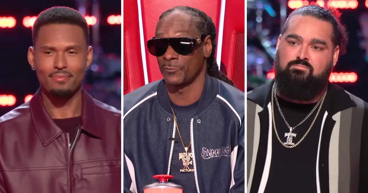(L-R) Screenshots of Jerrell Melton, Snoop Dogg, and Ralph Edwards from 'The Voice' Season 28 (Cover Image Source: YouTube | @nbcthevoice)