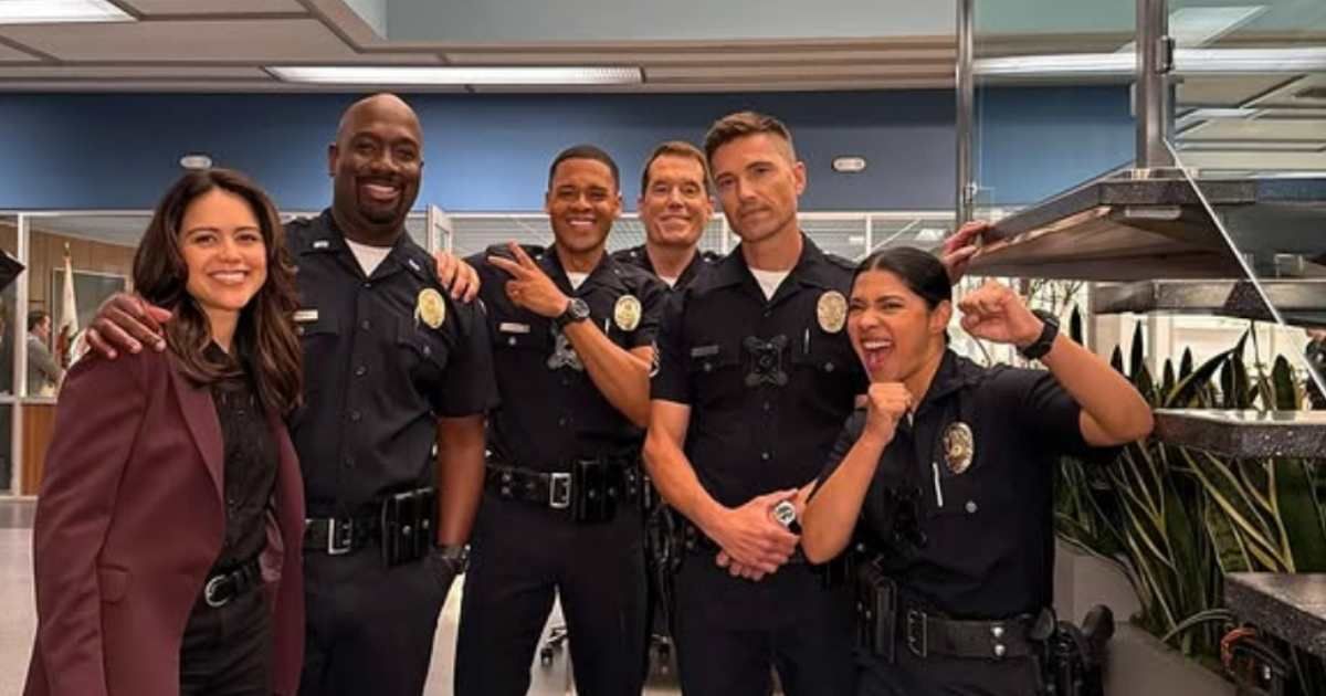 A screenshot of the star cast of 'The Rookie' (Cover Image Source: Instagram | @therookieabc)