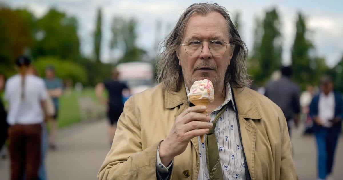 A still from 'Slow Horses' featuring Gary Oldman as Jackson Lamb (Cover Image Source: Instagram | @appletv)