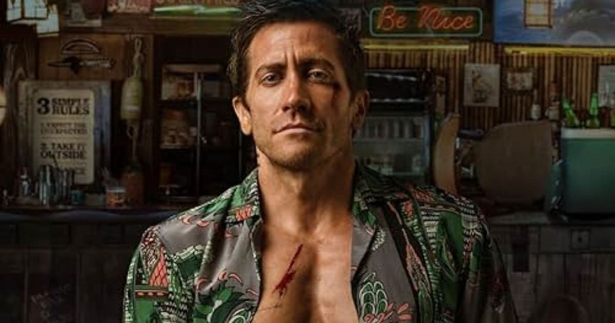Jake Gyllenhaal's character poster as Elwood Dalton from 'Road House' (2024) movie (Cover Image Source: Instagram | @primevideo)