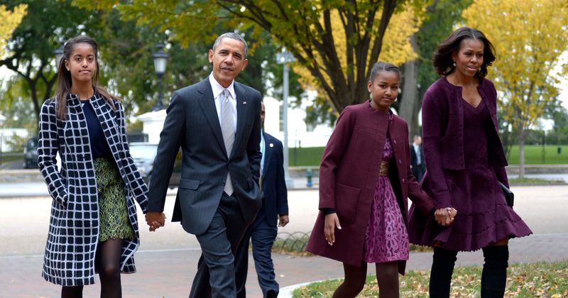 Obama family (Source : Getty Images)