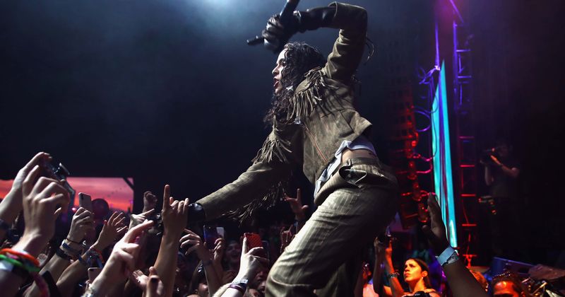 Danielle Balbuena of 070 Shake performs at Gobi Tent during the 2019 Coachella Valley Music And Arts Festival on April 14, 2019 in Indio, California. (Source: Photo by Rich Fury/Getty Images for Coachella)