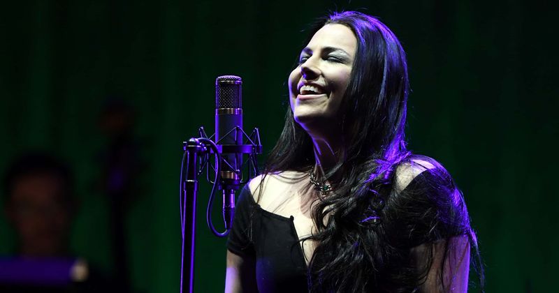 Amy Lee of Evanescence performs as the band kicks off its tour in support of the upcoming album "Synthesis" at The Pearl concert theater at Palms Casino Resort on October 14, 2017 in Las Vegas, Nevada. (Photo by Ethan Miller/Getty Images)