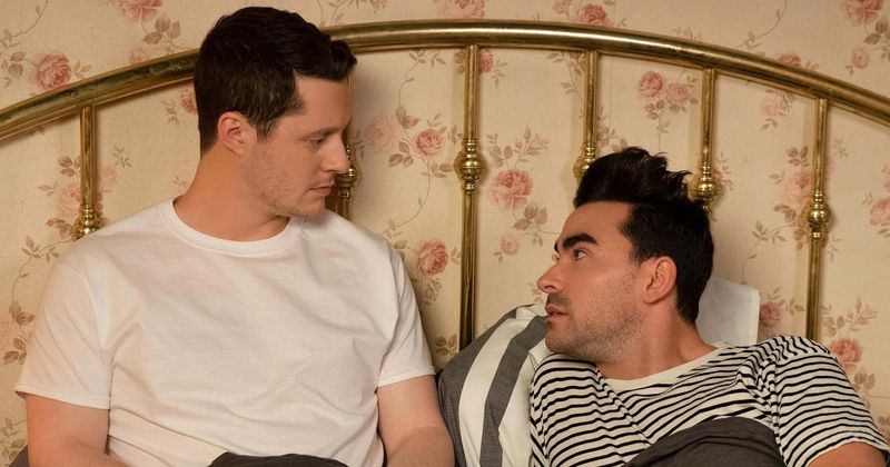 David and Patrick are planning their wedding (Image: Pop TV) 