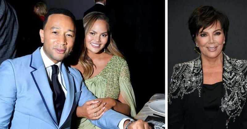 Pantless John Legend simulates sex with Chrissy Teigen on Kris Jenner's bed: 'Worst guests ever'