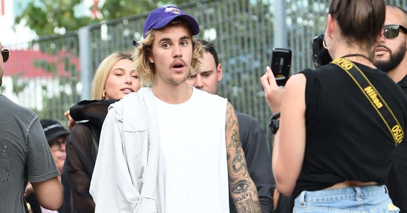 Justin Bieber attends the John Elliott front row during New York Fashion Week: The Shows on September 6, 2018, in New York City. (Theo Wargo/Getty Images for NYFW: The Shows)