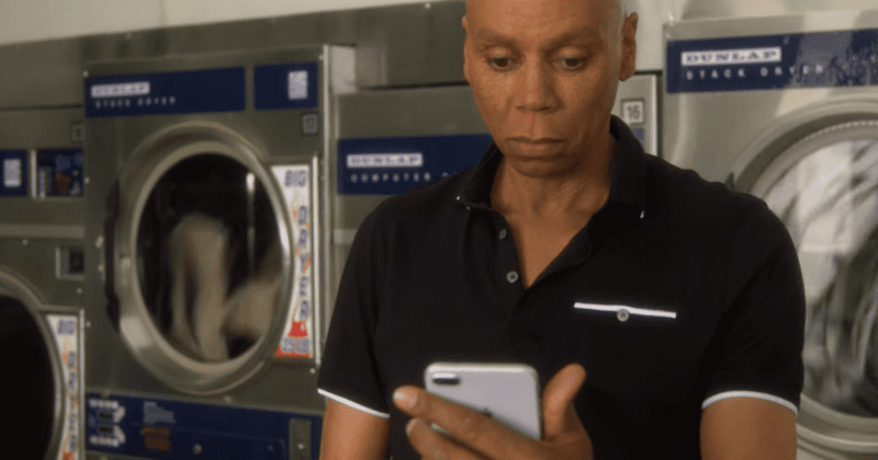 Ru Paul as Robert aka Ruby Red in 'AJ and the Queen' (Netflix)