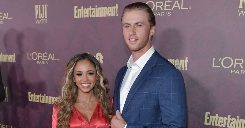 Vanessa Morgan (L) and Michael Kopech (Neilson Barnard/Getty Images for Entertainment Weekly)