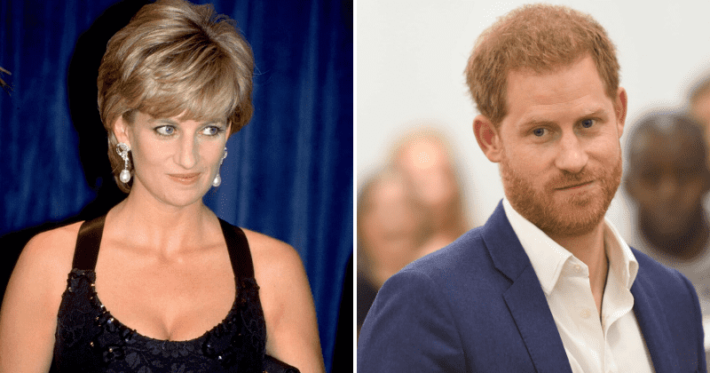 Princess Diana and Prince Harry (Getty Images) 