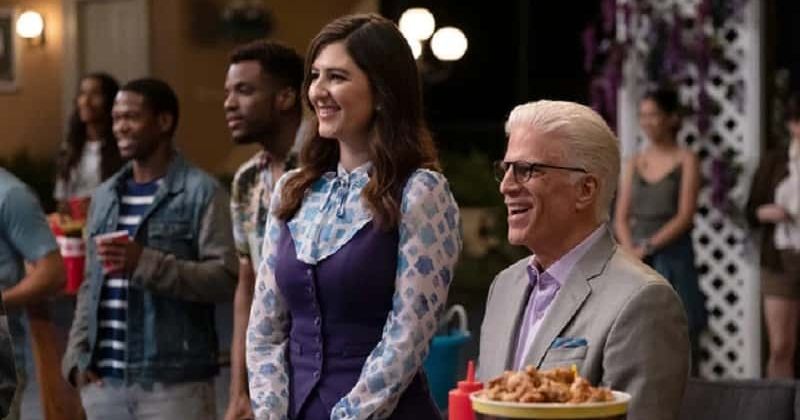 D'arcy Carden as Janet and Ted Danson as Michael (NBC)