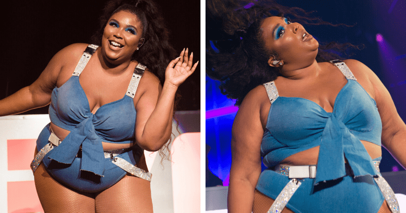 Lizzo sizzles in denim bodysuit as she wows crowd at pre-Super Bowl bash, Harry Styles makes surprise appearance