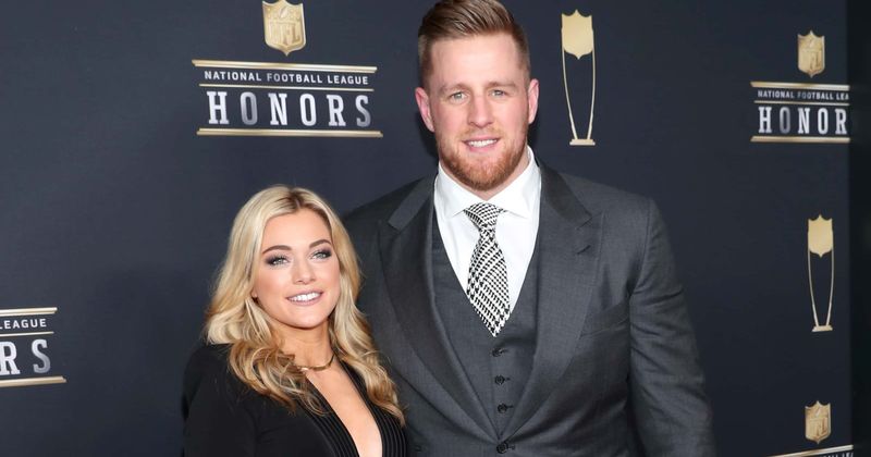 Kealia Ohai and J. J. Watt (Getty Images)