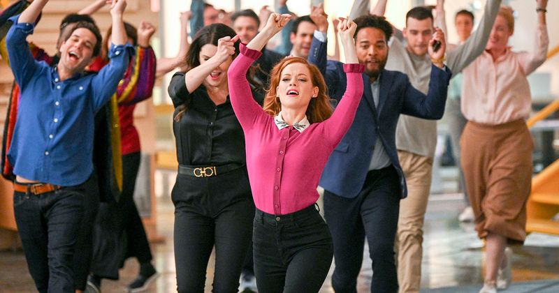 Skylar Astin as Max, Lauren Graham as Joan, Jane Levy as Zoey, John Clarence Stewart as Simon (Sergei Bachlakov/NBC)