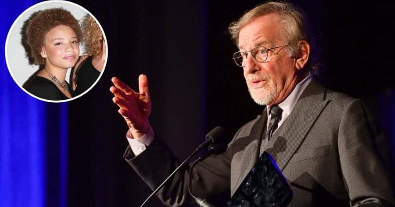 Mikaela and Steven Spielberg (Getty Images)
