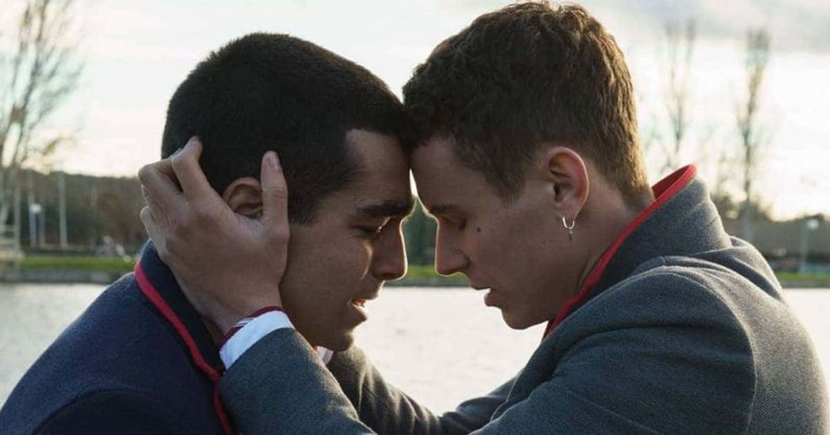 Omar Ayuso and Aron Piper return to Season 4 of 'Elite' in their roles as Omar and Ander (Instagram@elitenetflix)