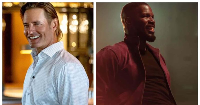 Josh Holloway in 'Yellowstone' and Jamie Foxx in 'Project Power' (IMDb)