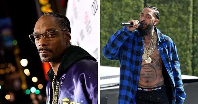 Snoop Dogg and Nipsey Hussle (Getty Images)