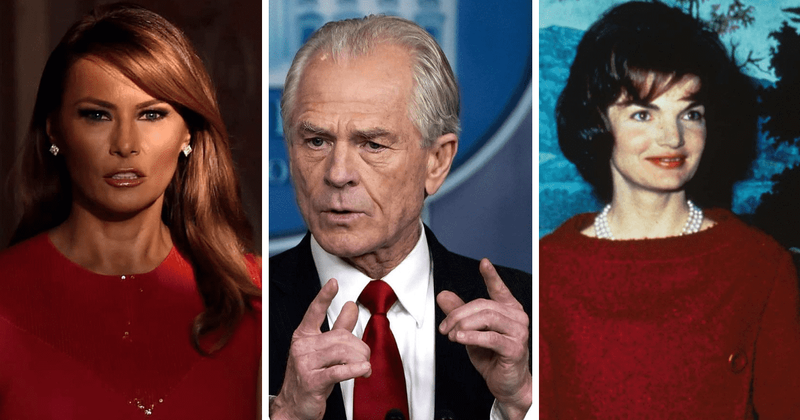 Pete Navarro compares Melania Trump to Jackie Kennedy, Twitter loses its mind: 'Less Jackie O, more Tacky Ho'