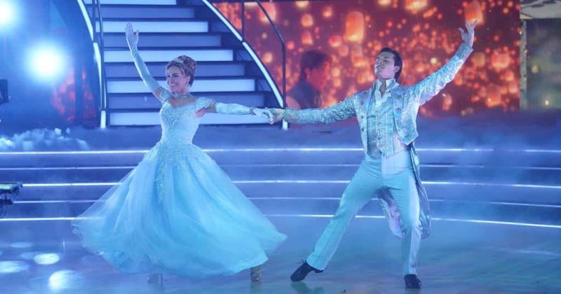 Chrishell and Gleb (ABC)