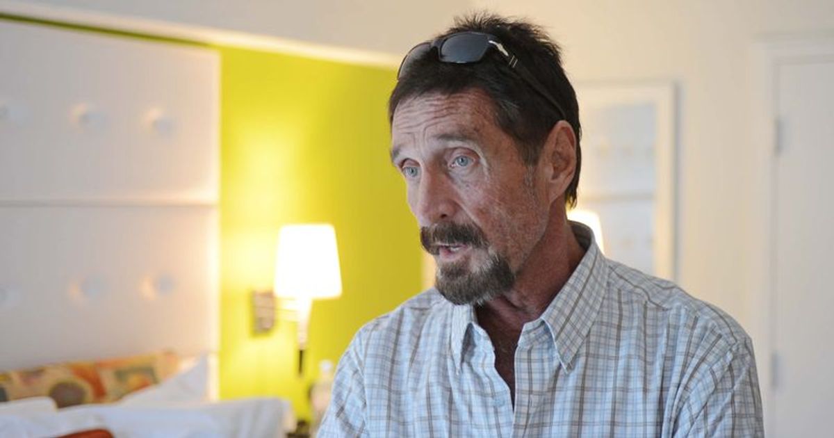 John McAfee (Getty Images)