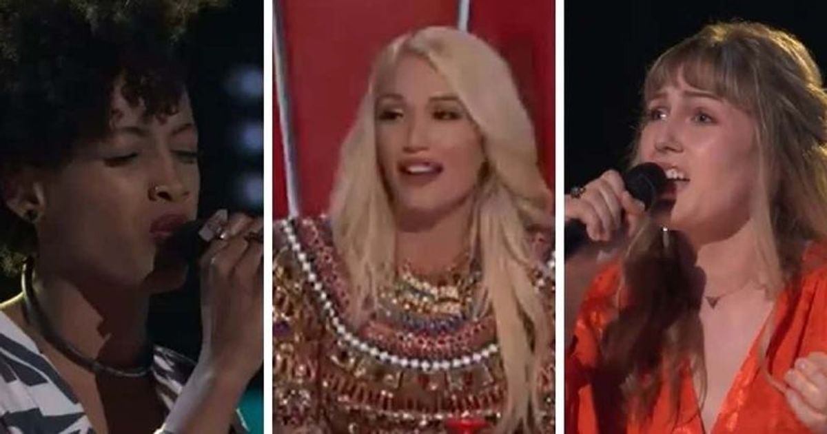 Payge Turner, Gwen Stefani and Lauren Frihauf (NBC)