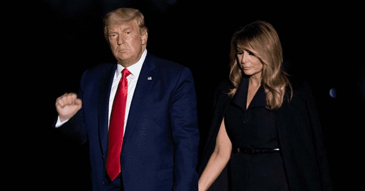 White House lashes out at Trump-Melania divorce speculation after election loss, says rumor is 'pathetic'