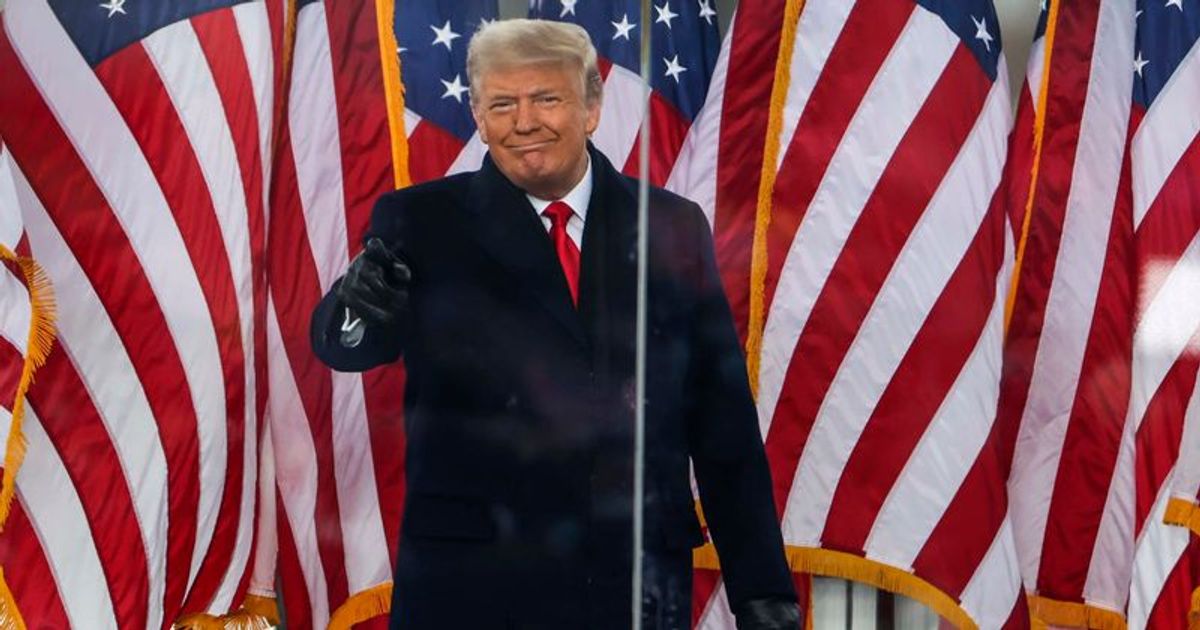 Former President Donald Trump at a rally (Getty Images)