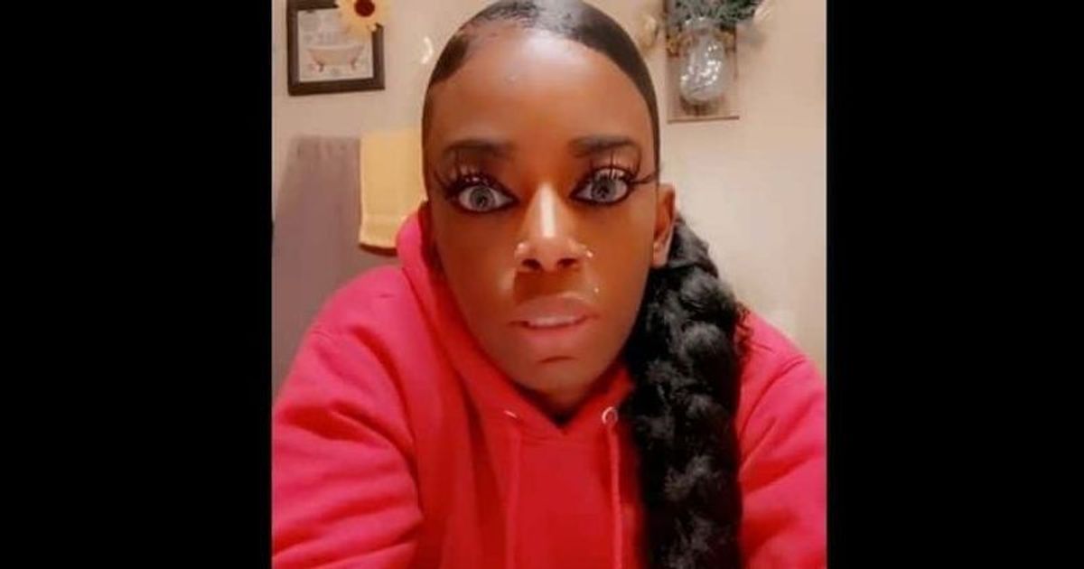 Tessica Brown is now sporting a new hairstyle after her Gorilla Glue hair spray disaster (Instagram/im_d_ollady)