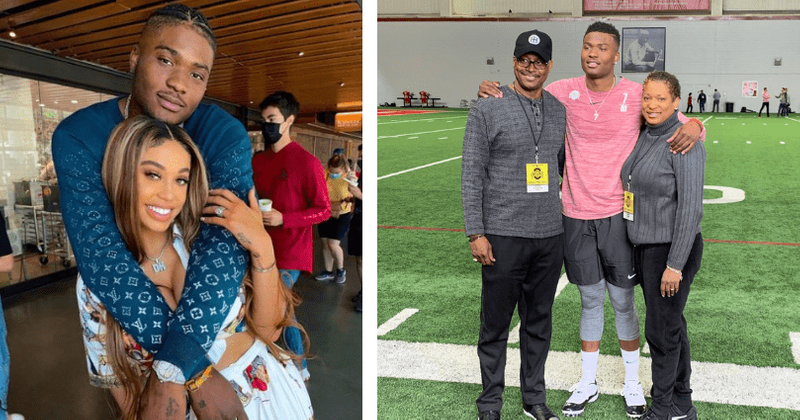 Dwayne Haskins funeral: Parents SKIP service as they have NEVER met his wife Kalabrya Haskins