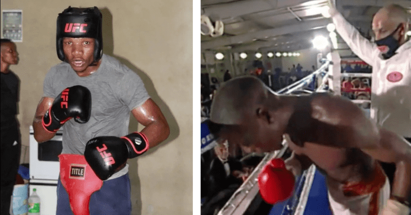 Simiso Buthelezi: Boxer dies from brain injury after video of him punching 'invisible opponent' goes viral