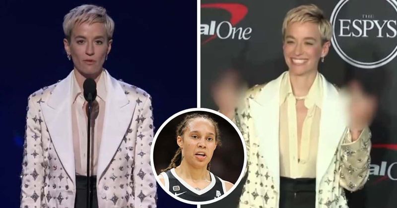 'Sports version of AOC': Megan Rapinoe SLAMMED for mentioning Brittney Griner in ESPY 2022 speech