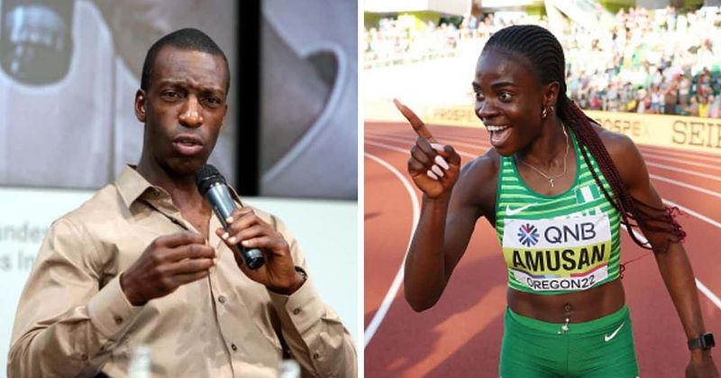 Fans rush to Michael Johnson's defense after he's accused of 'black racism' for questioning Tobi Amusan's world record