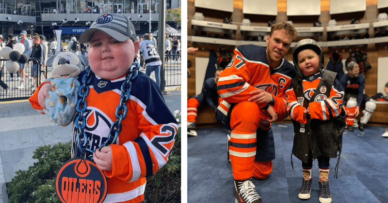 'True warrior': Oilers superfan Ben Stelter, 10, mourned after death from cancer