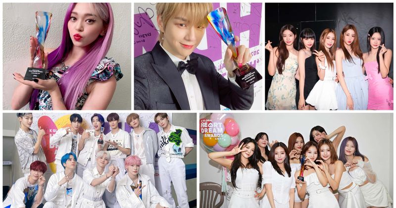 2022 K Global Heart Dream Awards: Full list of winners including BTS, TXT, IVE and Psy