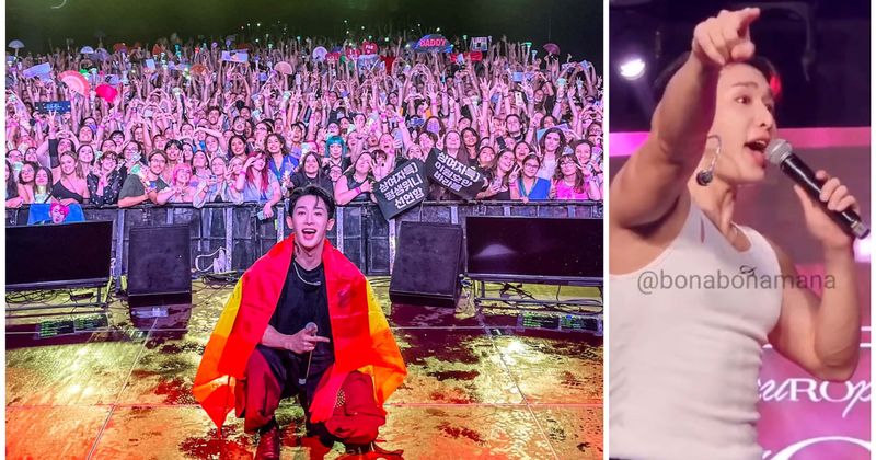 Wonho scolds concert staff for not looking out for a fainting Wenee, fans say 'our hero'