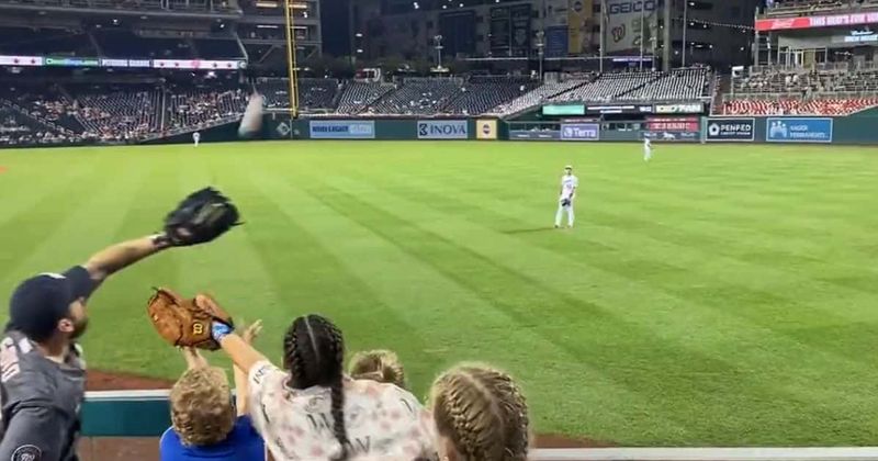 Not so grown-up: Man ruins 10-year-old girl's fan moment by snatching baseball thrown at her during game